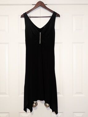 Y2K Vintage My Michelle Black Handkerchief Dress